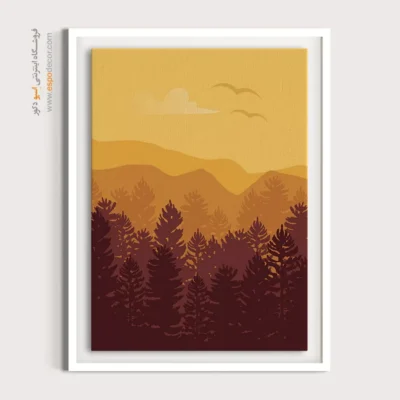 خرید تابلو مینیمال مدرن - خوشه ها – تابلو مینیمال آرت - اسپو دکور