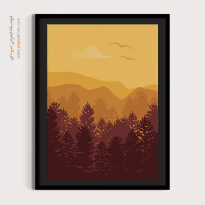 خرید تابلو مینیمال مدرن - خوشه ها – تابلو مینیمال آرت - اسپو دکور