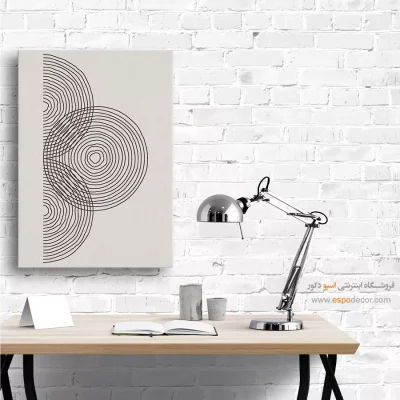تابلو هنری مینیمال برای منزل با طراحی نو