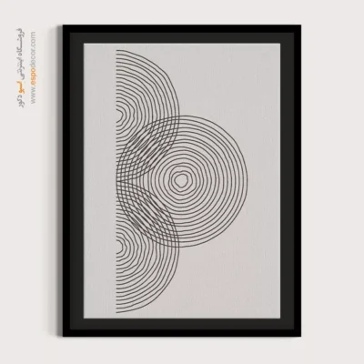 تابلو هنری مینیمال برای منزل با طراحی نو - مود – تابلو مینیمال آرت - اسپو دکور