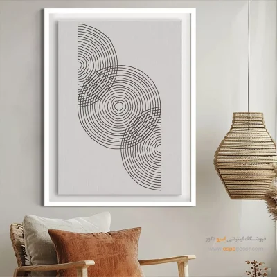 خرید تابلو مینیمال هنری 2025 - تقسیم بندی – تابلو مینیمال آرت - اسپو دکور