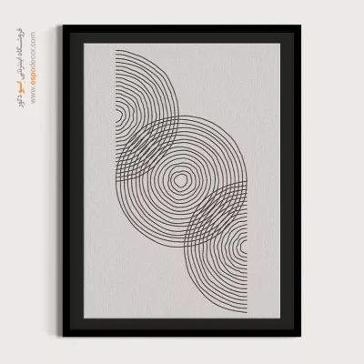 خرید تابلو مینیمال هنری 2025 - تقسیم بندی – تابلو مینیمال آرت - اسپو دکور