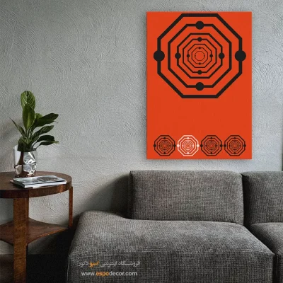 تابلو خطی مینیمال برای دکور