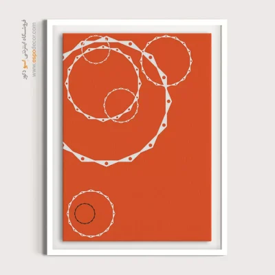 تابلو مینیمال اتاق خواب 2025 - تعادل گروه – تابلو مینیمال آرت - اسپو دکور