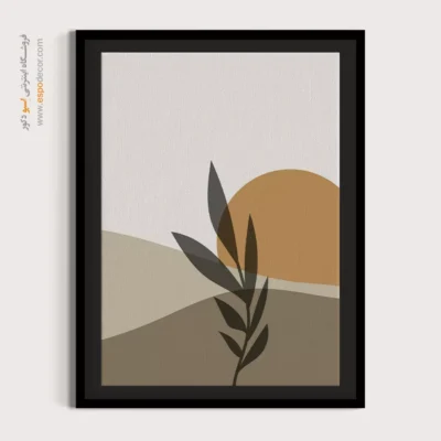 تابلو مینیمال بزرگ - سادگی شاعرانه – تابلو مینیمال آرت - اسپو دکور