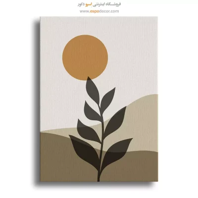تابلو مینیمال با طراحی ساده برای دکور