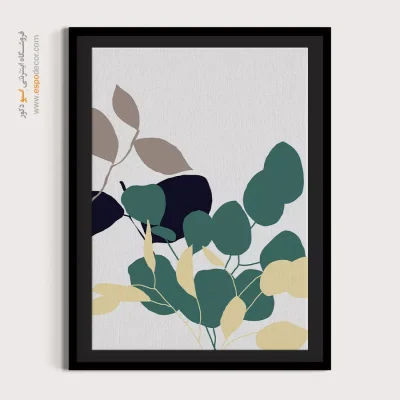 تابلو مینیمال خطی - هندسه آرام – تابلو مینیمال آرت - اسپو دکور