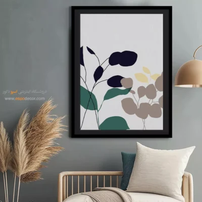 تابلو هنری مینیمال برای منزل خاص - های ریتمیک – تابلو مینیمال آرت - اسپو دکور