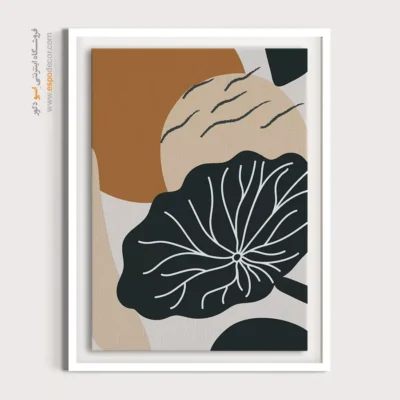 تابلو مینیمال دیواری - ترتیب خط – تابلو مینیمال آرت - اسپو دکور