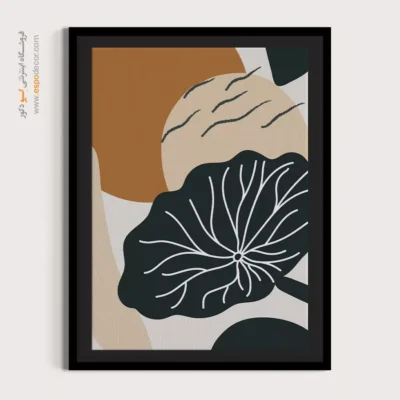 تابلو مینیمال دیواری - ترتیب خط – تابلو مینیمال آرت - اسپو دکور