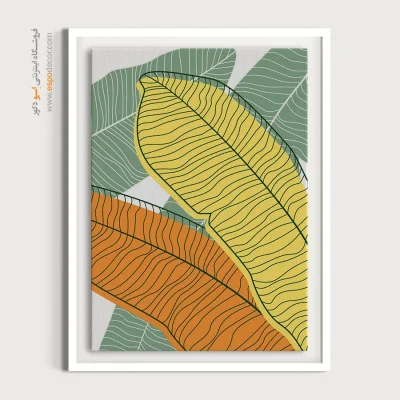 تابلو مینیمال چوبی 2025 - سکوت آرام – تابلو مینیمال آرت - اسپو دکور