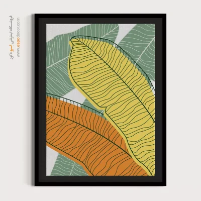 تابلو مینیمال چوبی 2025 - سکوت آرام – تابلو مینیمال آرت - اسپو دکور