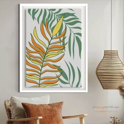 قیمت تابلو مینیمال با قاب - هنر مینیمالیسم – تابلو مینیمال آرت - اسپو دکور