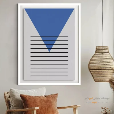 خرید اینترنتی تابلو مینیمال - تعادل شبکه – تابلو مینیمال آرت - اسپو دکور