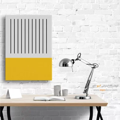 خطوط فرورفته – تابلو مینیمال آرت - تابلو مینیمال خاص برای دکور - اسپو دکور