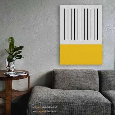 خطوط فرورفته – تابلو مینیمال آرت - تابلو مینیمال خاص برای دکور - اسپو دکور
