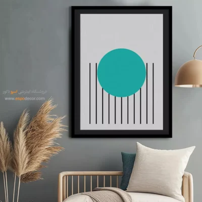فروش تابلو هنری مینیمال برای دکور - هارمونی اثیری – تابلو مینیمال آرت - اسپو دکور
