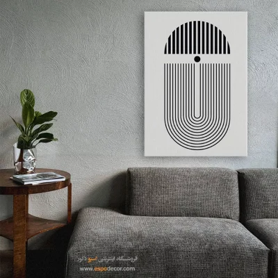 تابلو مینیمال دیواری با قاب