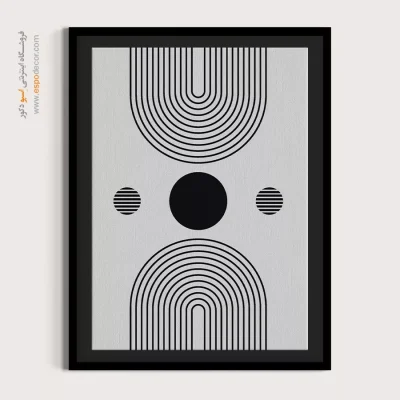 تابلو مینیمال خاص 2025 - زمزمه های آرامش – تابلو مینیمال آرت - اسپو دکور