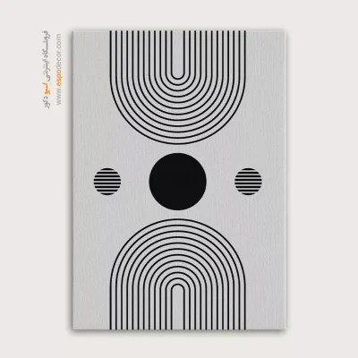 تابلو مینیمال خاص 2025 - زمزمه های آرامش – تابلو مینیمال آرت - اسپو دکور