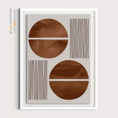 خرید تابلو بوم مدرن خاص - سادگی پاک – تابلو مینیمال آرت - اسپو دکور