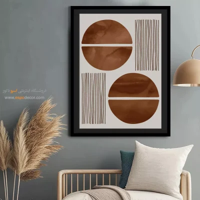 خرید تابلو بوم مدرن خاص - سادگی پاک – تابلو مینیمال آرت - اسپو دکور