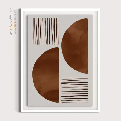 تابلو مینیمال طرح خاص - زیبایی خالی بودن – تابلو مینیمال آرت - اسپو دکور