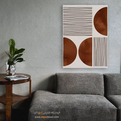 مرکز خرید تابلو مینیمال با قاب