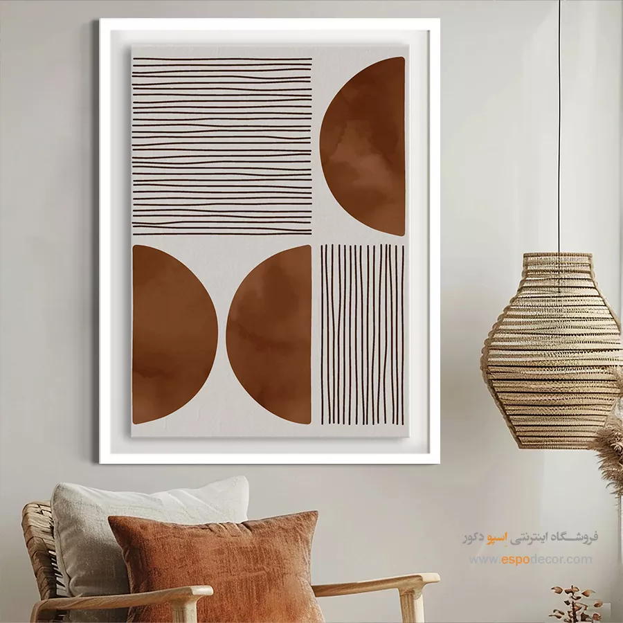 مرکز خرید تابلو مینیمال با قاب - احساسات حجاری شده – تابلو مینیمال آرت - اسپو دکور