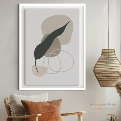 خرید تابلو مینیمال - زمزمه های هنرمندانه – تابلو مینیمال آرت - اسپو دکور