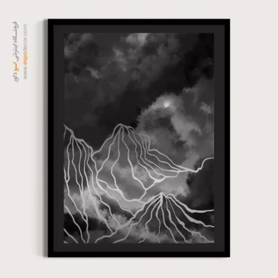 خرید تابلو مینیمال زیبا - ادیسه مینیمالیستی – تابلو مینیمال آرت - اسپو دکور