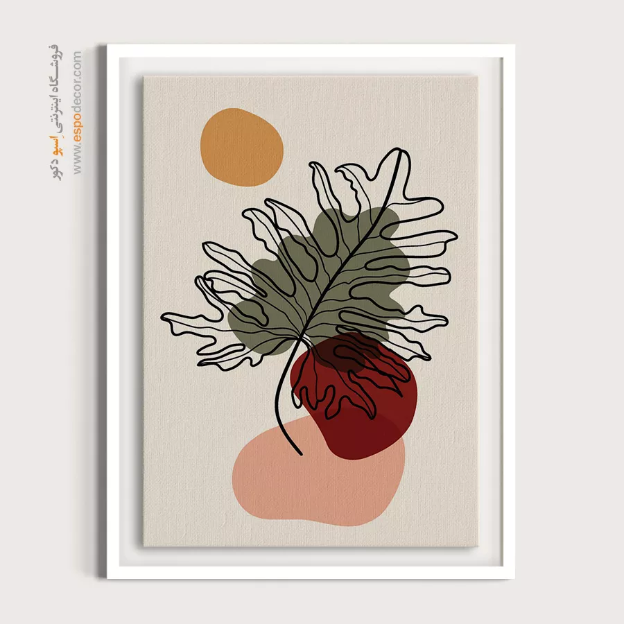 چیدمان تابلو مینیمال زیبا - تراز ستاره – تابلو مینیمال آرت - اسپو دکور