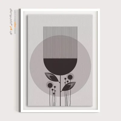 نصب تابلو مینیمال در خانه زیبا - زمزمه های فرمالیته – تابلو مینیمال آرت - اسپو دکور