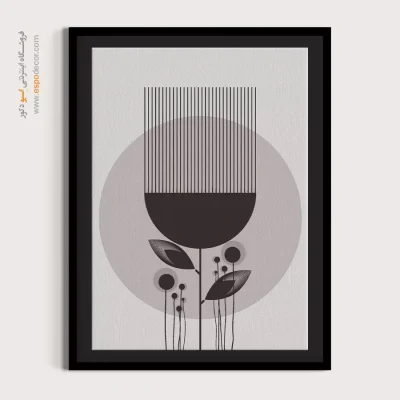 نصب تابلو مینیمال در خانه زیبا - زمزمه های فرمالیته – تابلو مینیمال آرت - اسپو دکور