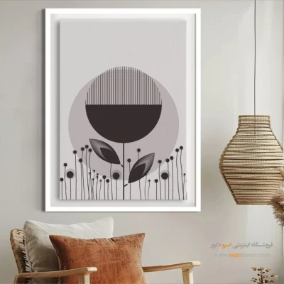 تابلو مینیمال با طرح زیبا 2025 - ساختار – تابلو مینیمال آرت - اسپو دکور