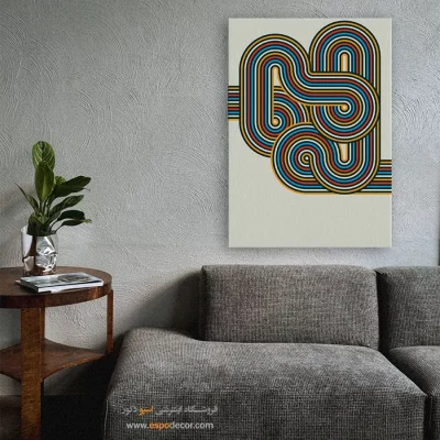 تابلو دیواری مینیمال برای دفتر کار خاص