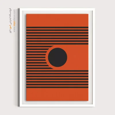 سفارش تابلو مینیمال برای دکور - طرح‌بندی چرخشی – تابلو مینیمال آرت - اسپو دکور