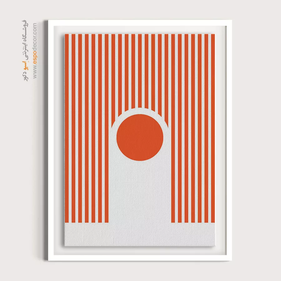 خرید تابلو دیواری مینیمال با طراحی نو - علایق هنری – تابلو مینیمال آرت - اسپو دکور