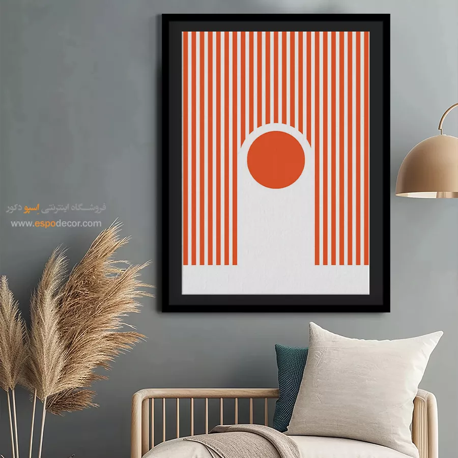 خرید تابلو دیواری مینیمال با طراحی نو - علایق هنری – تابلو مینیمال آرت - اسپو دکور