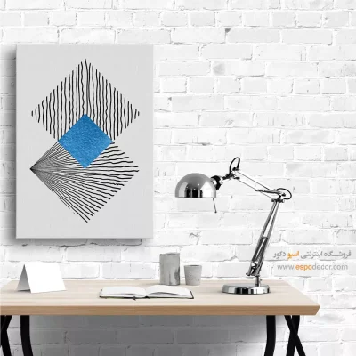 تابلو مینیمال برای اتاق کار جدید