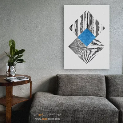 تابلو مینیمال برای اتاق کار جدید