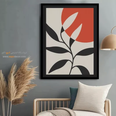 تابلو مینیمال هنری جدید - افق های انتزاعی – تابلو مینیمال آرت - اسپو دکور