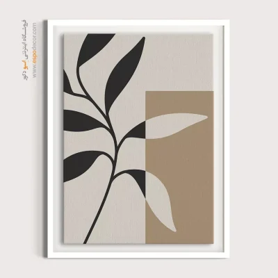 تابلو مینیمال - الگوهای فرورفته – تابلو مینیمال آرت - اسپو دکور