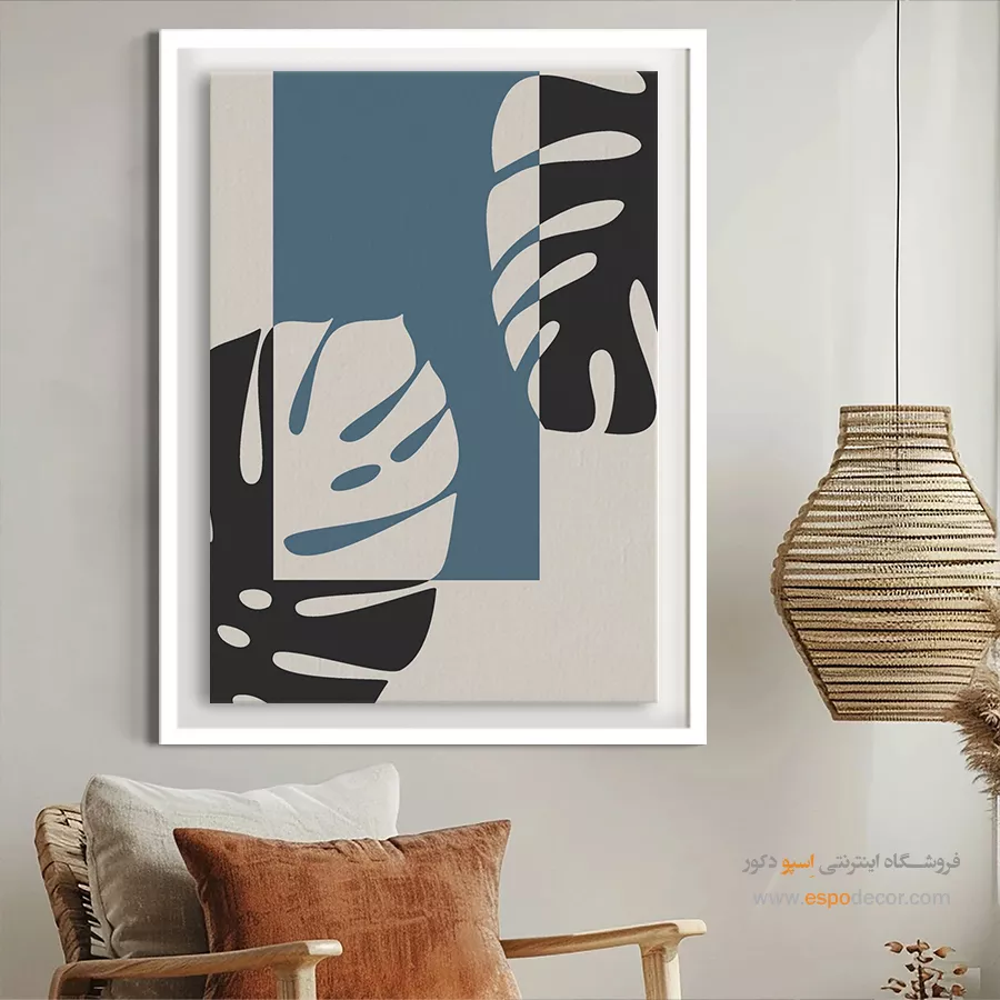 تابلو مینیمال خاص جدید - ذات در سکوت – تابلو مینیمال آرت - اسپو دکور