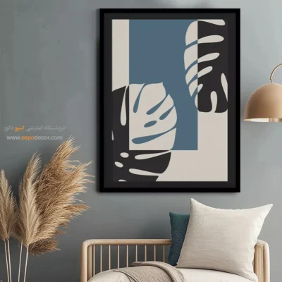 تابلو مینیمال خاص جدید - ذات در سکوت – تابلو مینیمال آرت - اسپو دکور