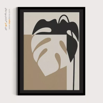 خرید تابلو دیواری مینیمال با قاب - حرکات نورانی – تابلو مینیمال آرت - اسپو دکور