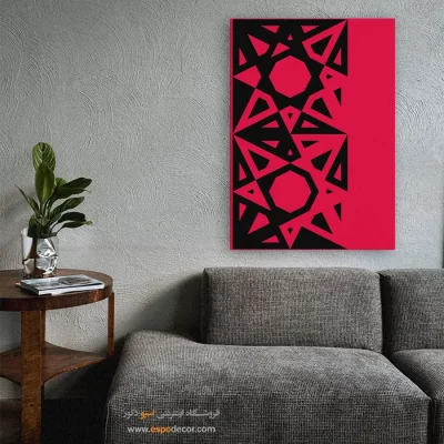 تابلو مینیمال بدون قاب