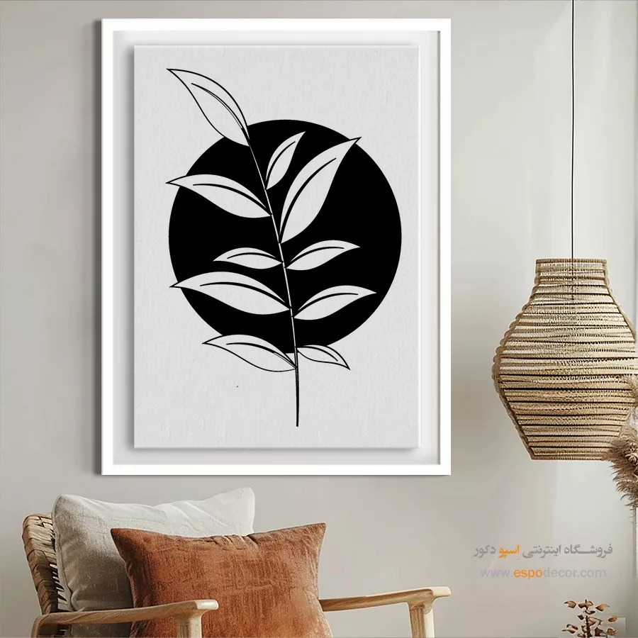 تابلو مینیمال بزرگ جدید - اکتشافات – تابلو مینیمال آرت - اسپو دکور
