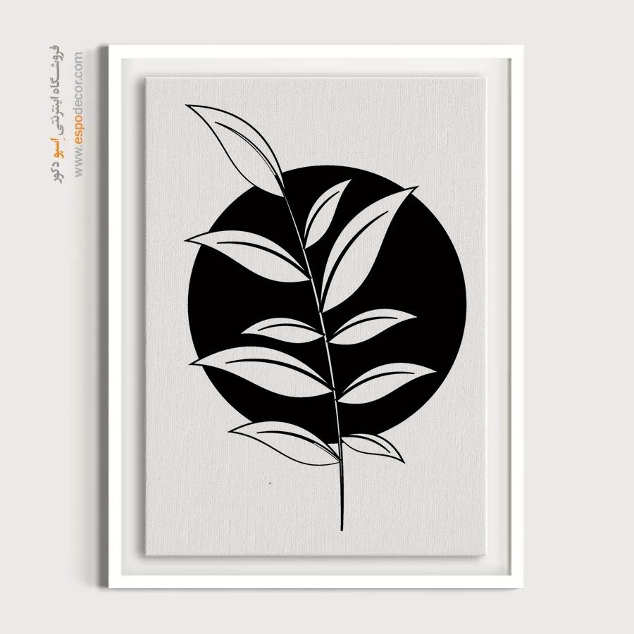 تابلو مینیمال بزرگ جدید - اکتشافات – تابلو مینیمال آرت - اسپو دکور