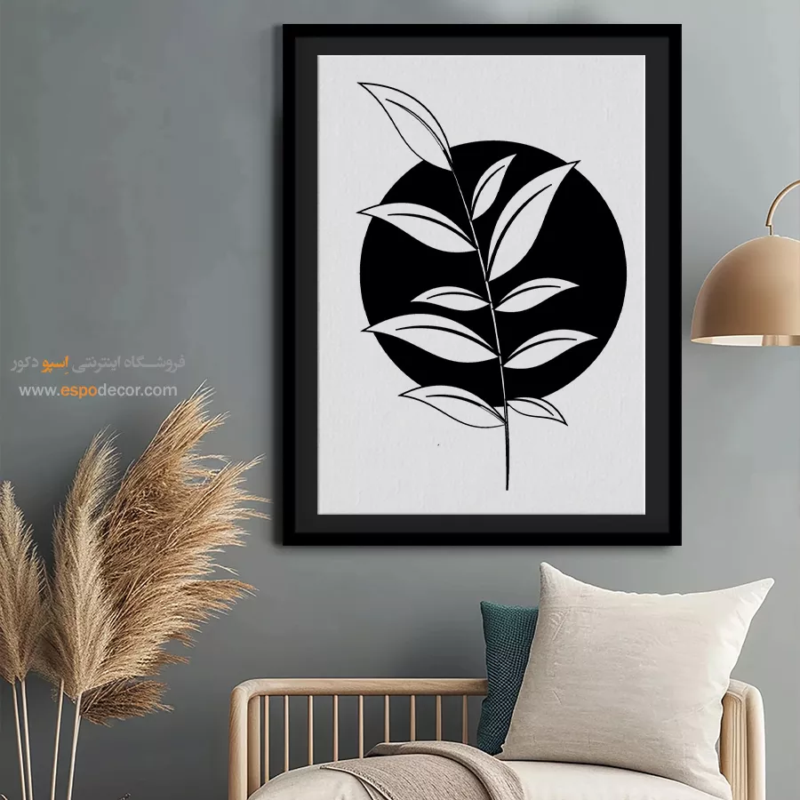 تابلو مینیمال بزرگ جدید - اکتشافات – تابلو مینیمال آرت - اسپو دکور